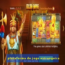 plataforma de jogo estrangeira